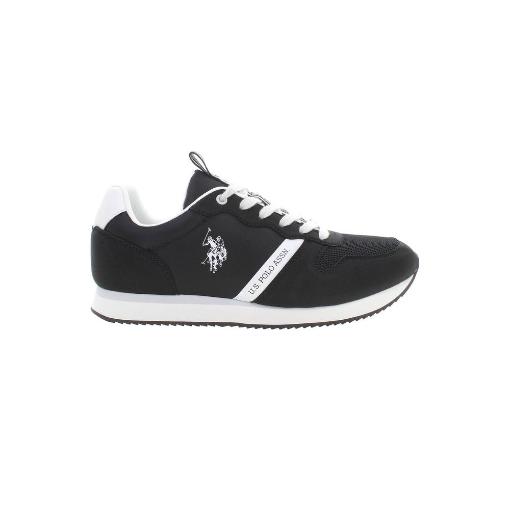 U.S. POLO ASSN. Black Polyester Men's Sneaker U.S. POLO ASSN.