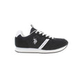 U.S. POLO ASSN. Black Polyester Men's Sneaker U.S. POLO ASSN.
