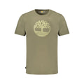 Timberland Verde Cotton Men T-Shirt