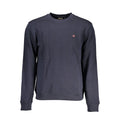 Napapijri Blu Cotton Men Sweatshirt Napapijri
