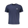 North Sails Blue Cotton Men T-Shirt