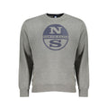 North Sails Grigio Cotton Men Sweatshirt