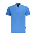 Napapijri Blu Cotton Mens Polo