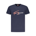 Tommy Hilfiger Blue Cotton Men's T-Shirt