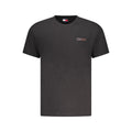 Tommy Hilfiger Black Cotton Men's T-Shirt