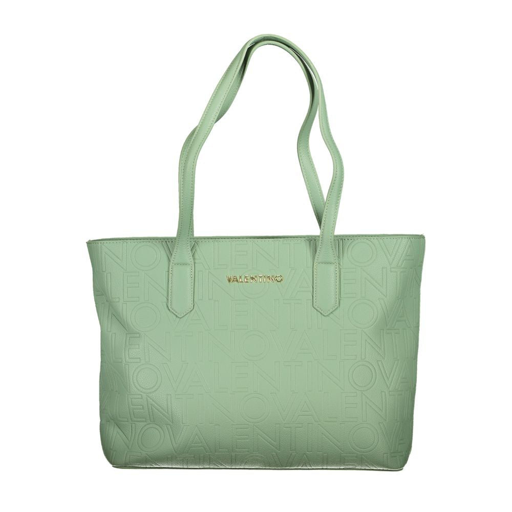 Mario Valentino Green Polyurethane Women's Handbag Mario Valentino
