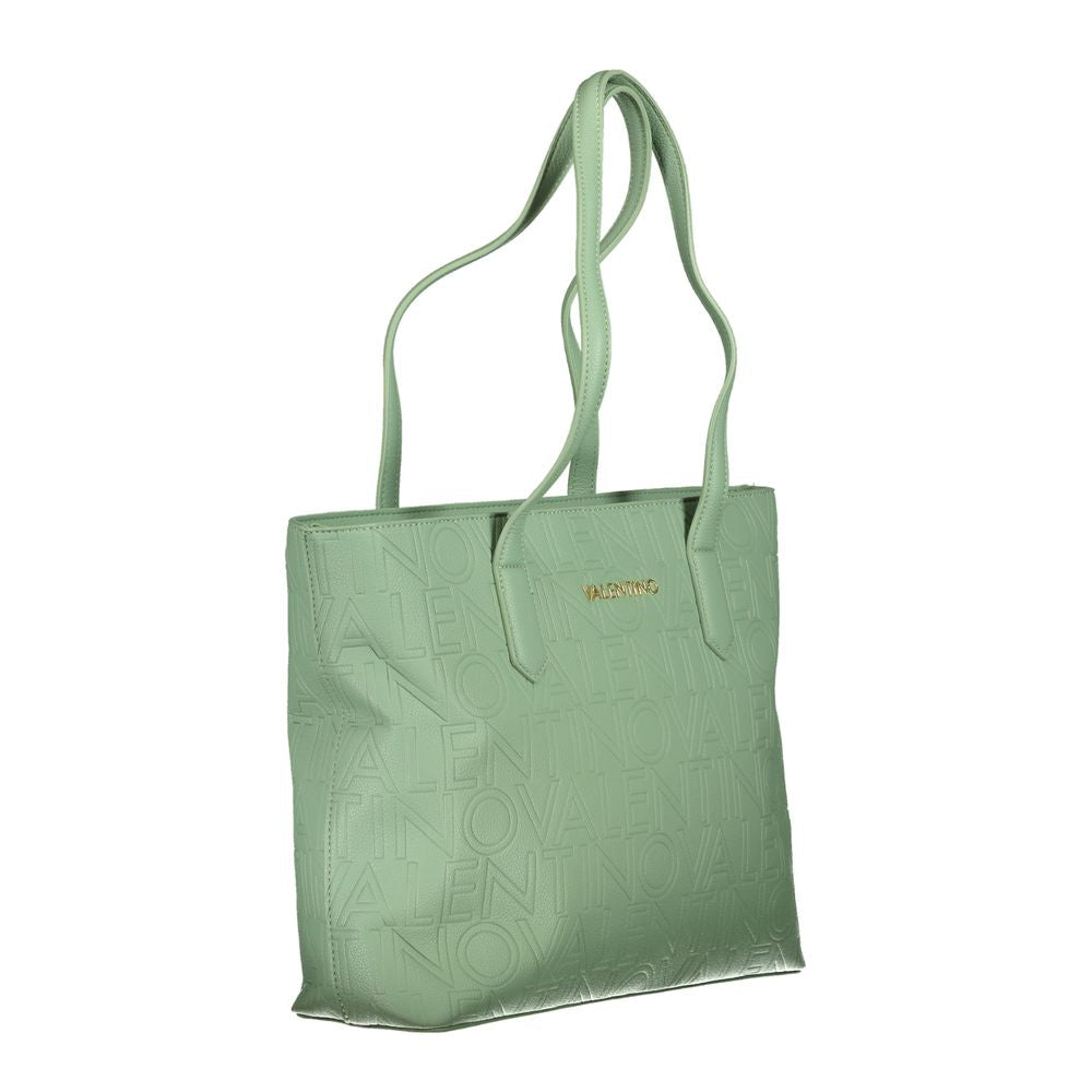 Mario Valentino Green Polyurethane Women's Handbag Mario Valentino
