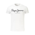 Pepe Jeans White Cotton Men TShirt Pepe Jeans