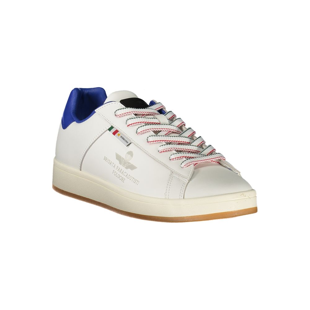 Esercito 1659 White Polyurethane Men Sneaker Esercito 1659
