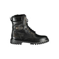 Tommy Hilfiger Black Polyurethane Women Stivaletto Tommy Hilfiger