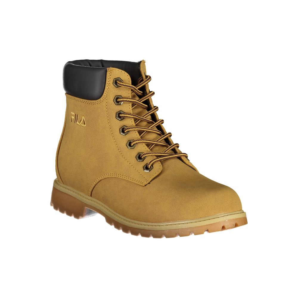 Fila Yellow Polyester Women Ankle Boot Fila