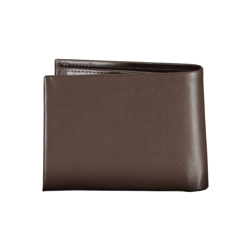 Calvin Klein Marrone Leather Men Wallet Calvin Klein