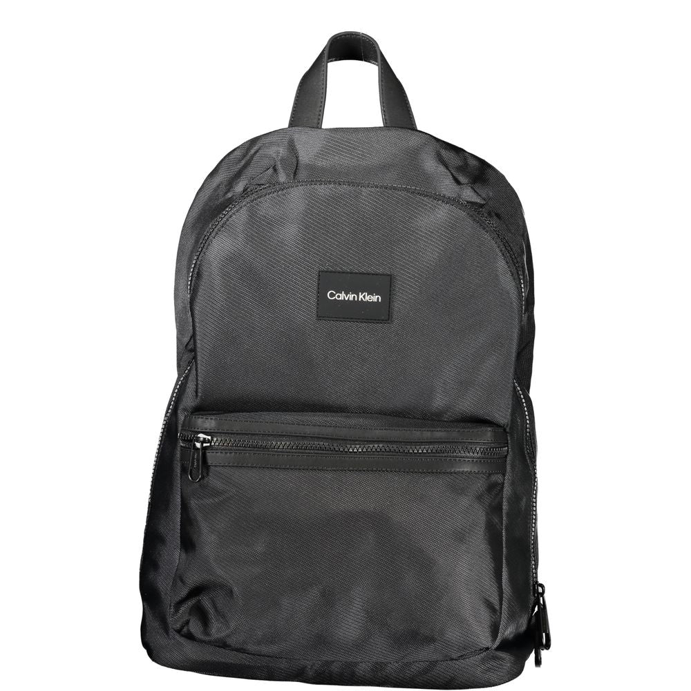 Calvin Klein Black Polyester Men's Backpack Calvin Klein
