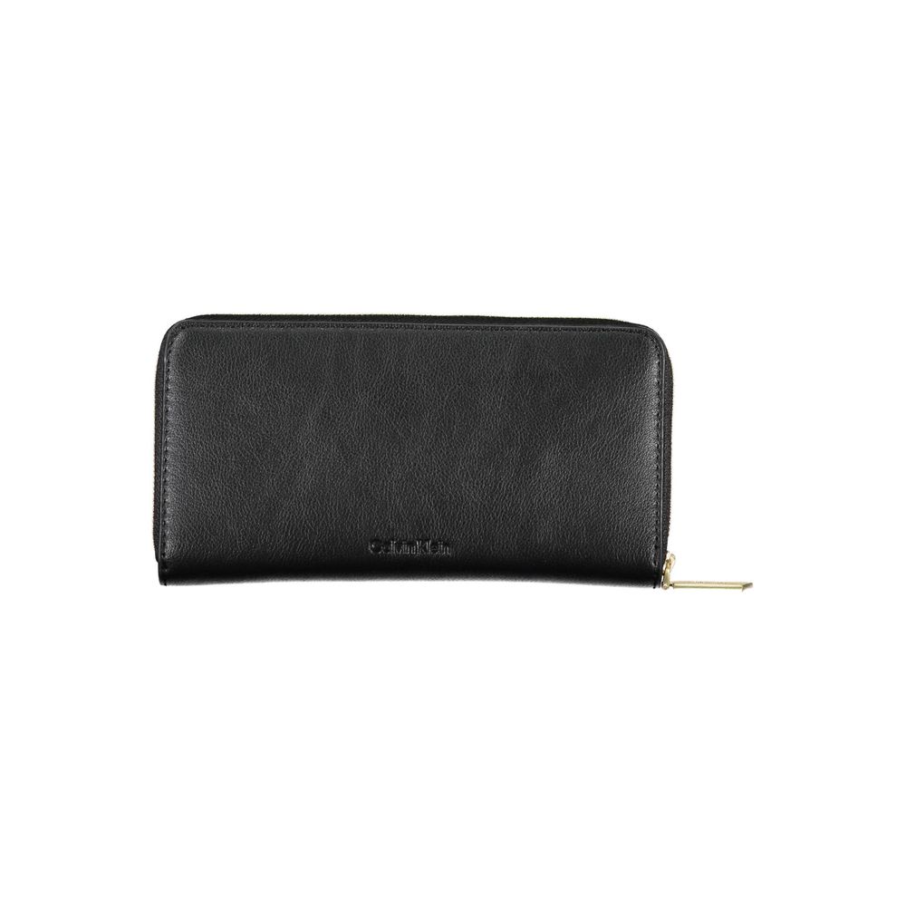 Calvin Klein Black Polyester Women Wallet Calvin Klein