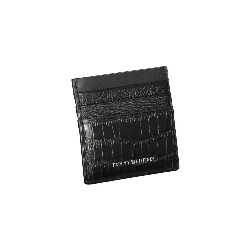 Tommy Hilfiger Black Leather Mens Wallet Tommy Hilfiger