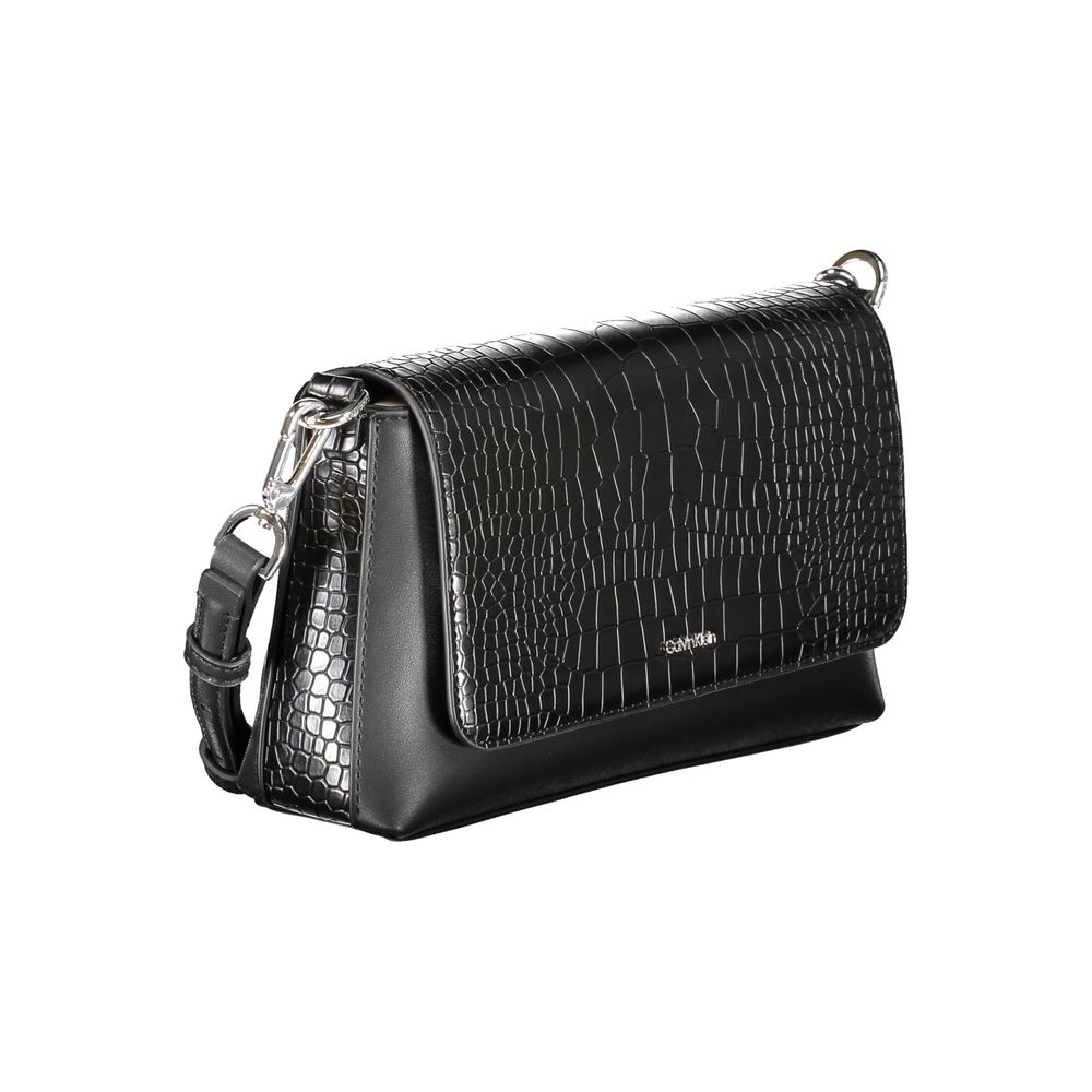 Calvin Klein Black Polyurethane Women Handbag Calvin Klein