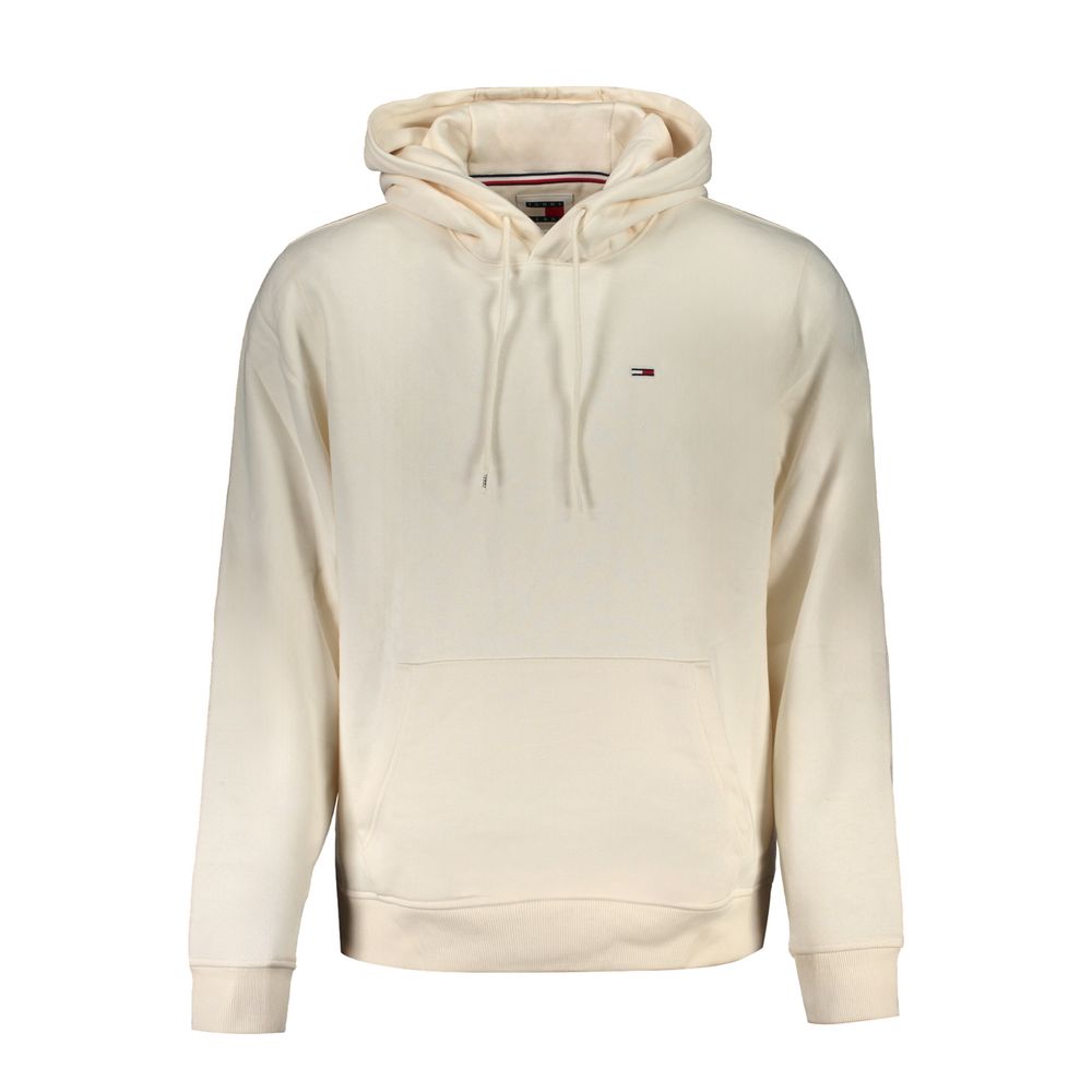 Tommy Hilfiger Bianco Cotton Men Sweatshirt Tommy Hilfiger
