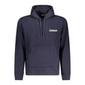 Napapijri Blue Cotton Men's Hoodie Napapijri