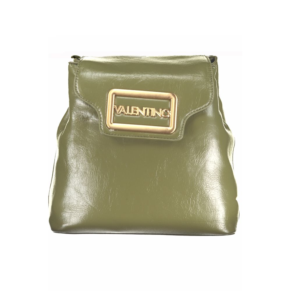 Mario Valentino Green Polyurethane Women's Backpack