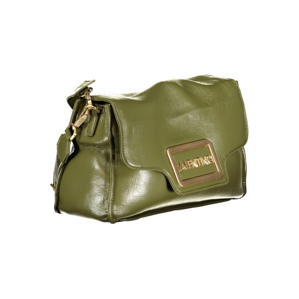 Mario Valentino Verde Polyurethane Women's Bag with Adjustable Strap Mario Valentino