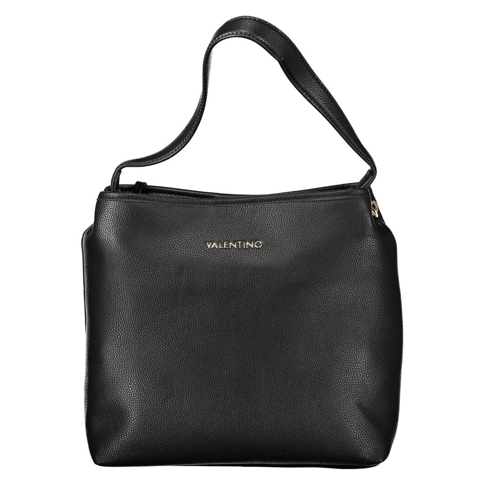 Mario Valentino Black Polyurethane Women's Bag