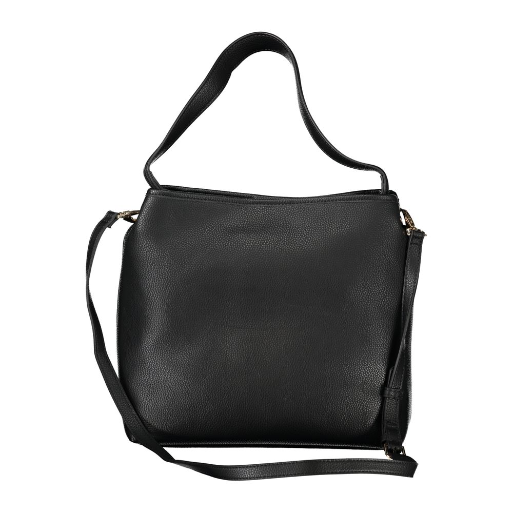Mario Valentino Black Polyurethane Women's Bag