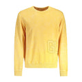 Guess Jeans Yellow Cotton Men Sweatshirt