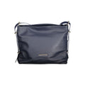 Mario Valentino Blue Poliuretano Women's Bag with Shoulder Handle