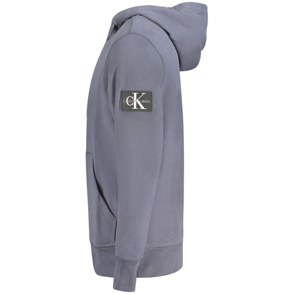 Calvin Klein Blue Cotton Men Sweater Calvin Klein