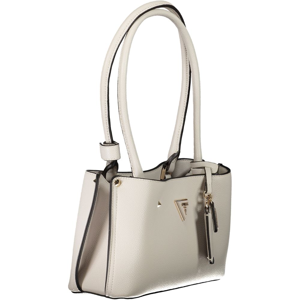 Guess Jeans Grigio Poliuretano Women Handbag Guess Jeans