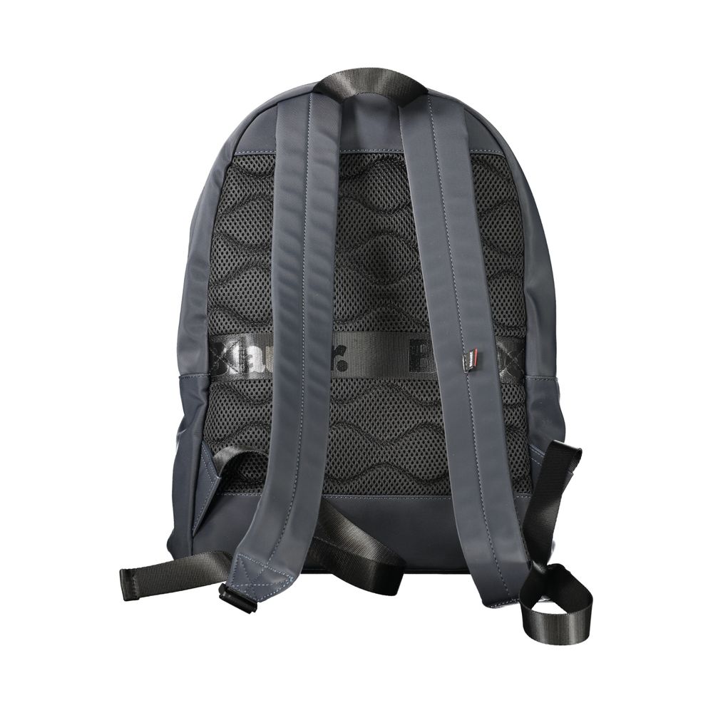 Blauer Blue Polyester Men's Backpack Blauer