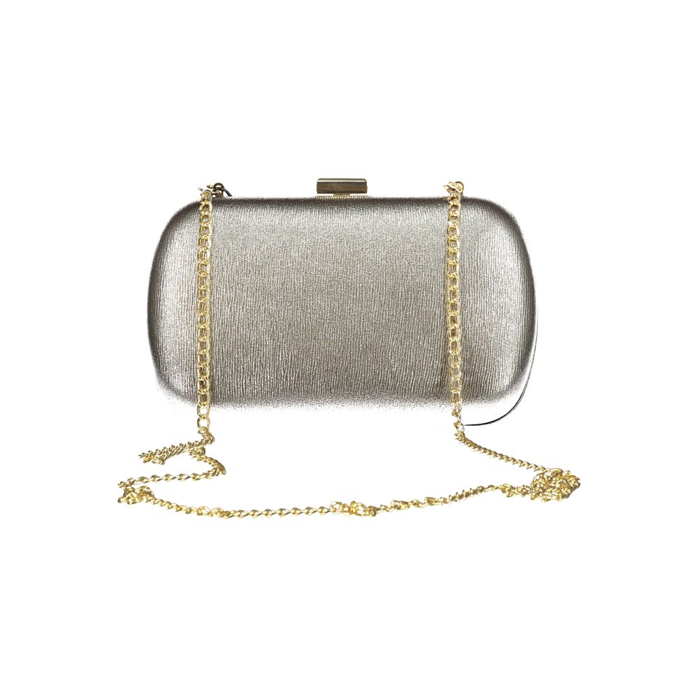 Mario Valentino Silver Polyurethane Women's Bag