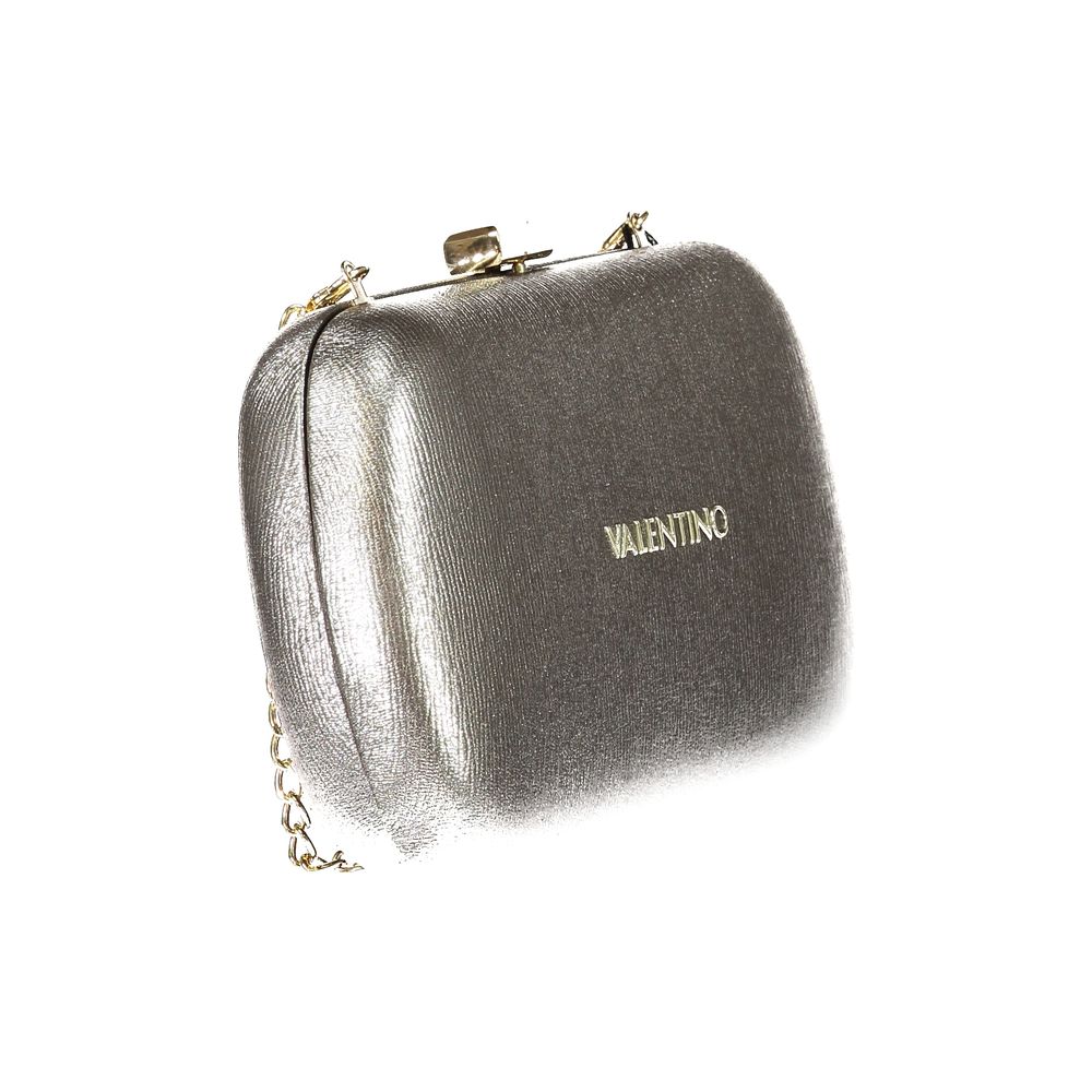 Mario Valentino Silver Polyurethane Women's Bag