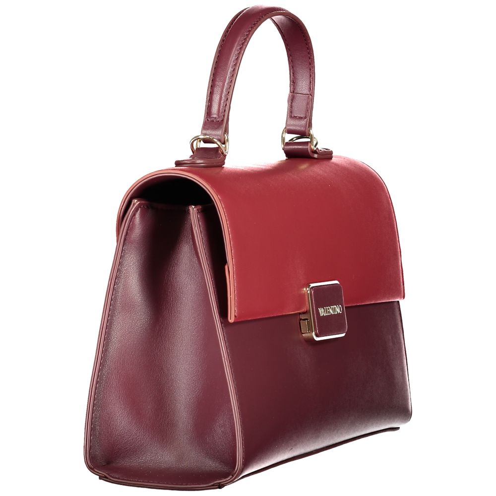 Mario Valentino Rosso Polyurethane Women's Bag
