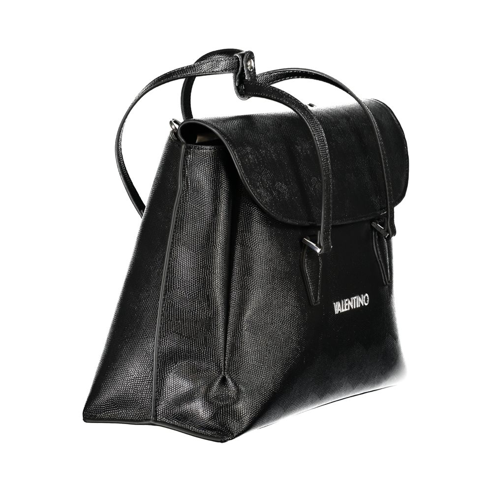 Mario Valentino Black Polyurethane Women's Bag