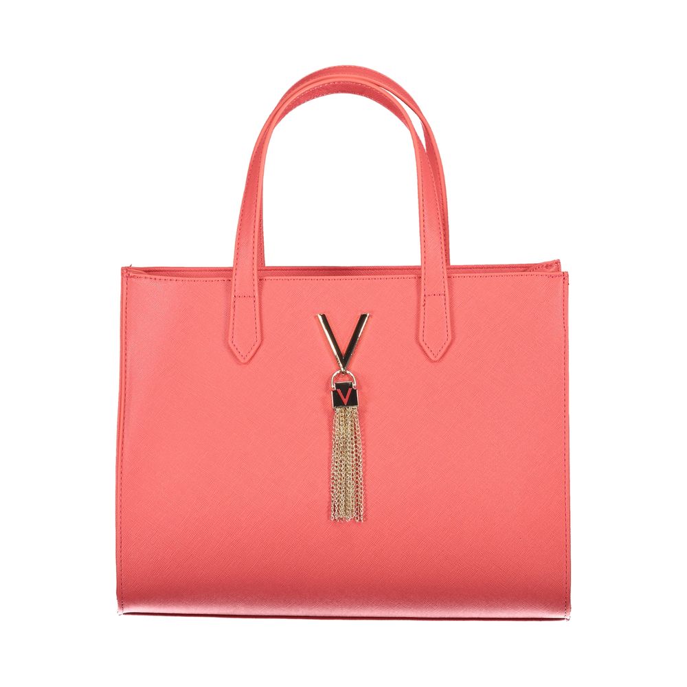 Mario Valentino Rosa Polyurethane Womens Bag