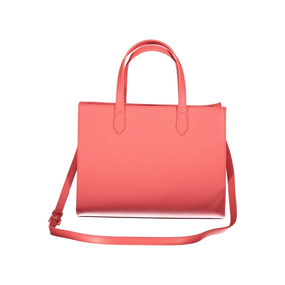 Mario Valentino Rosa Polyurethane Womens Bag
