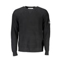 Calvin Klein Nero Wool Mens Sweater