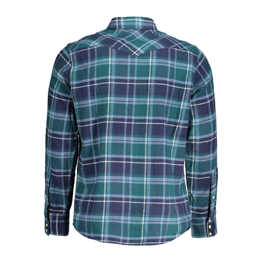 Wrangler Verde Cotton Men Shirt Wrangler