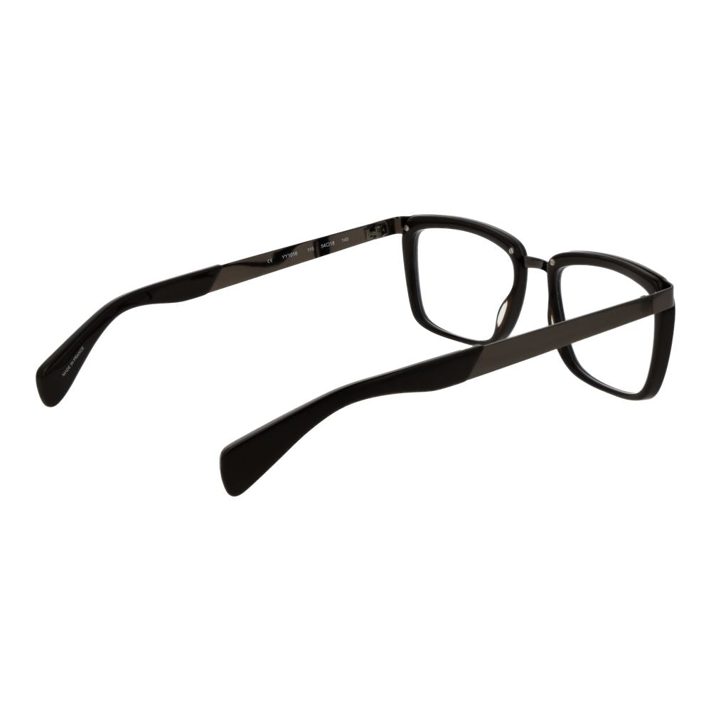 Yohji Yamamoto Brown Acetate Glasses (Frames) Yohji Yamamoto