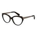 Yohji Yamamoto Brown Acetate Glasses (Frames) Yohji Yamamoto