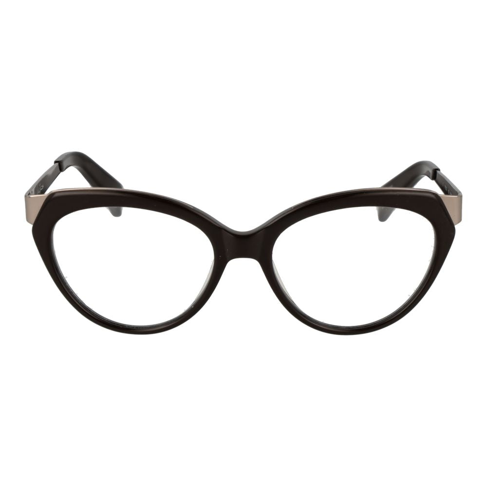 Yohji Yamamoto Brown Acetate Glasses (Frames) Yohji Yamamoto