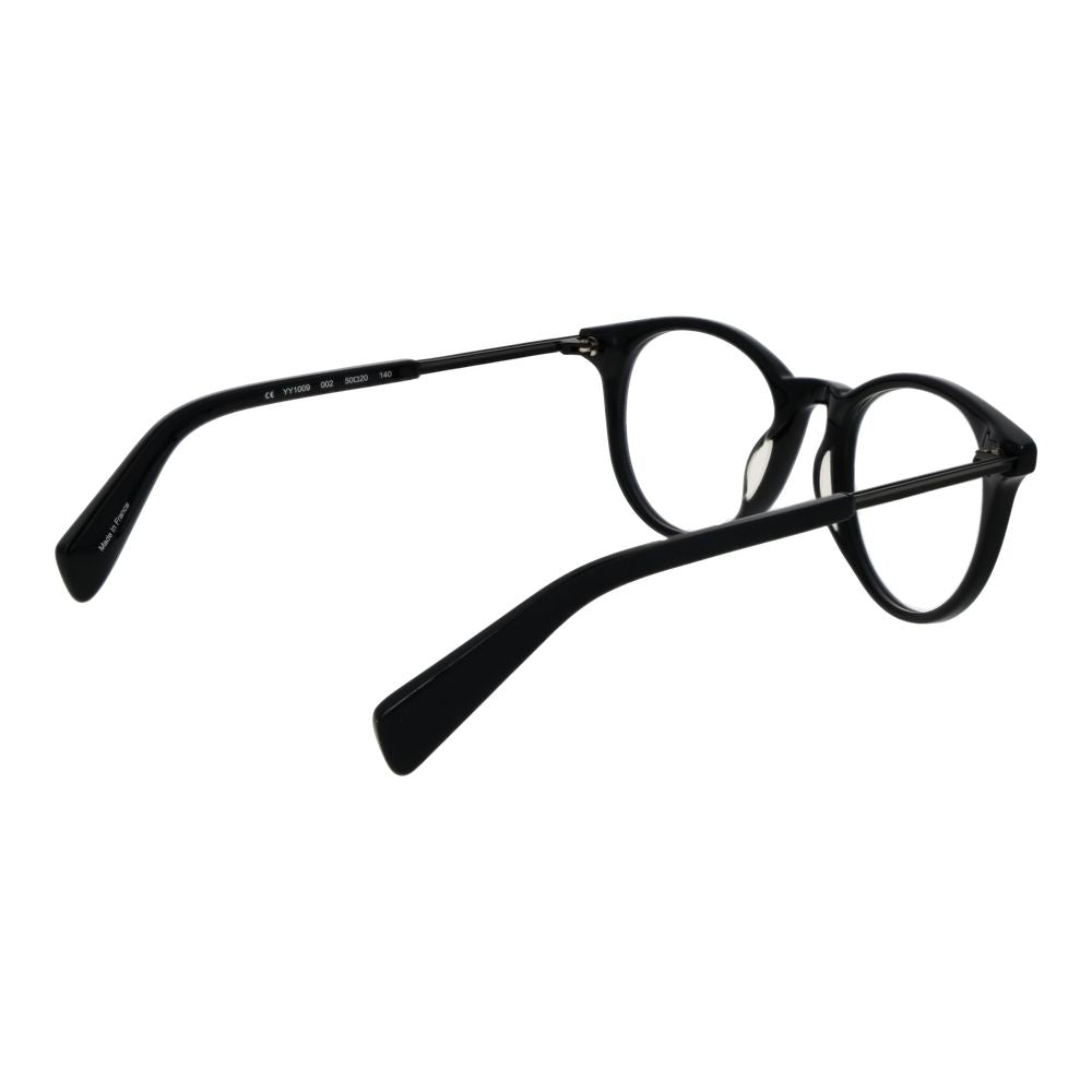 Yohji Yamamoto Black Plastic Glasses (Frames) Yohji Yamamoto