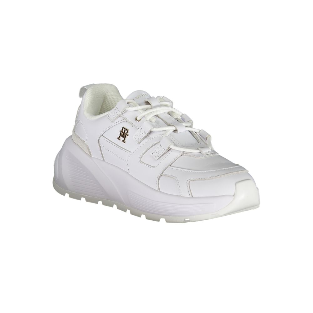 Tommy Hilfiger Bianco Poliuretano Donna Sneaker Tommy Hilfiger