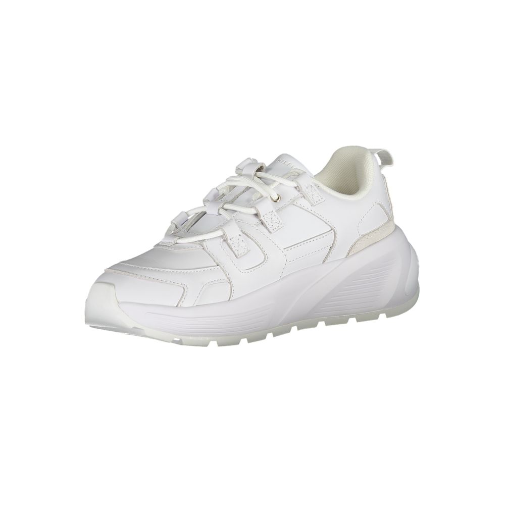 Tommy Hilfiger Bianco Poliuretano Donna Sneaker Tommy Hilfiger