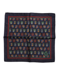 Dolce & Gabbana Multicolor Medals Square Foulard Scarf Dolce & Gabbana