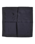 Dolce & Gabbana Dark Blue Silk Square Men Foulard Scarf Dolce & Gabbana