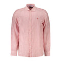 North Sails Rosso Linen Men Shirt North Sails