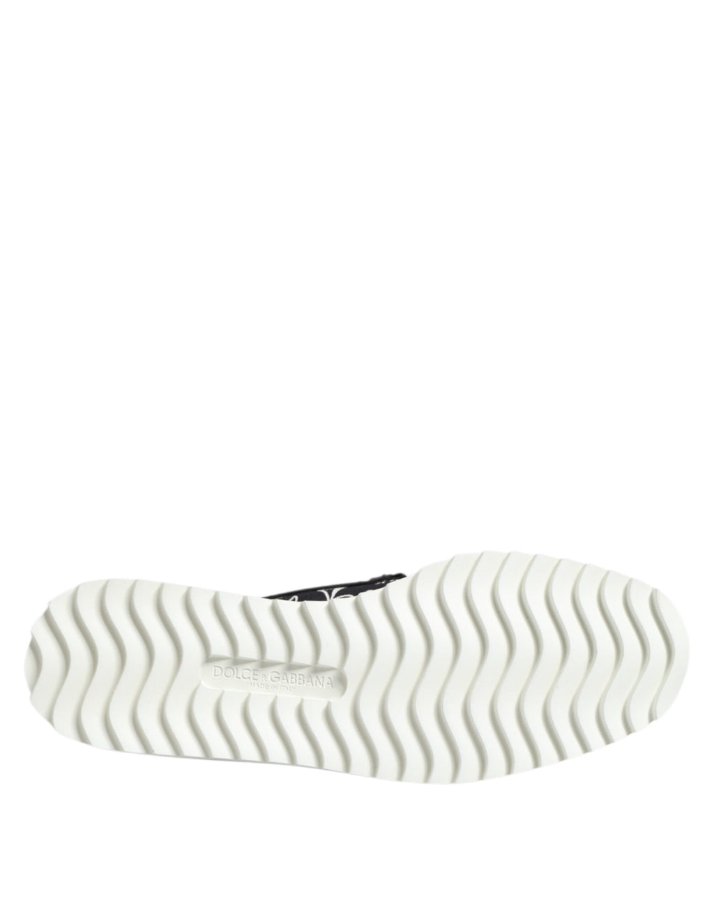 Dolce & Gabbana Black Slip On Printed Men Loafers Shoes Dolce & Gabbana