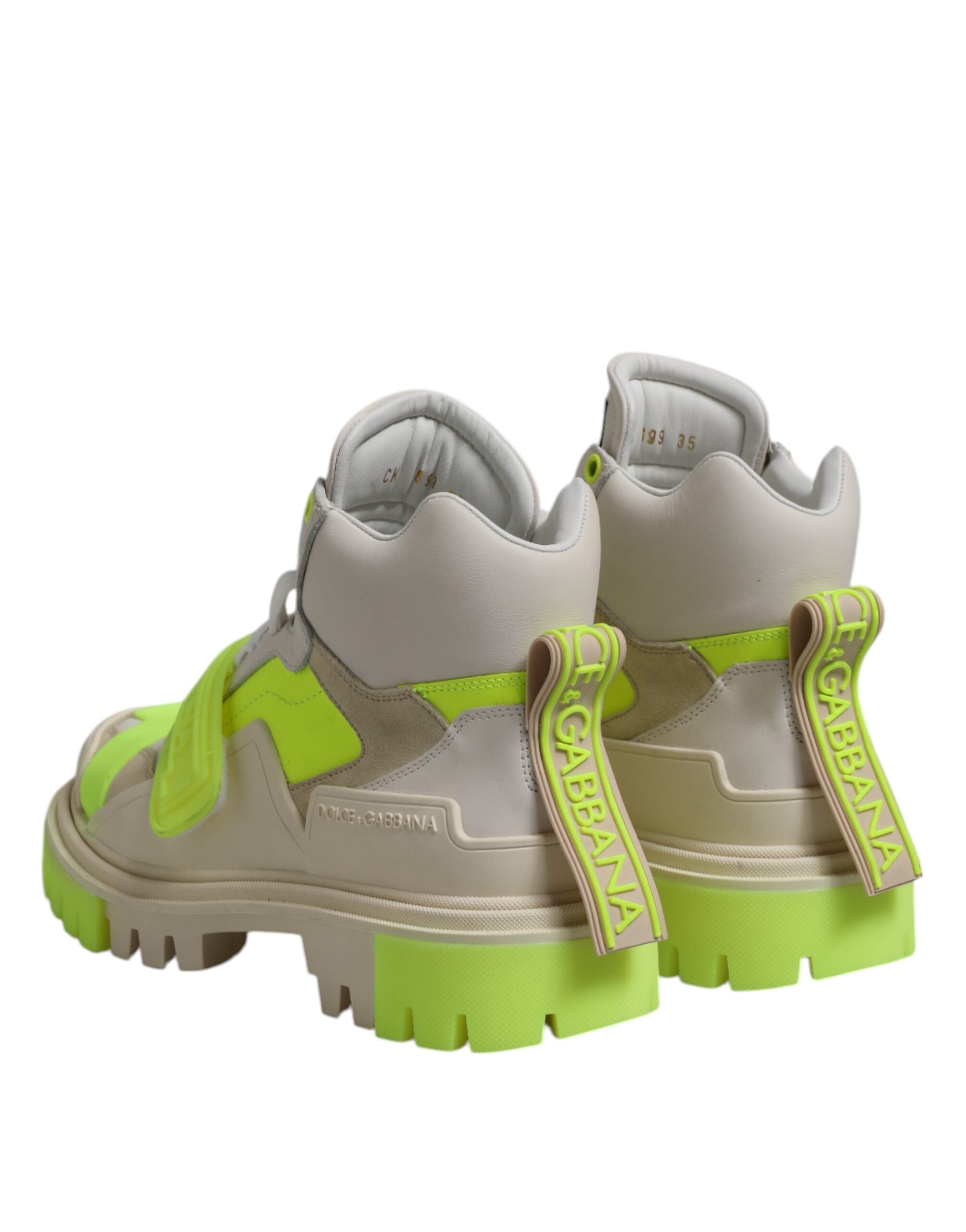 Dolce & Gabbana Multicolor Trekking Boots Sneakers Shoes Dolce & Gabbana
